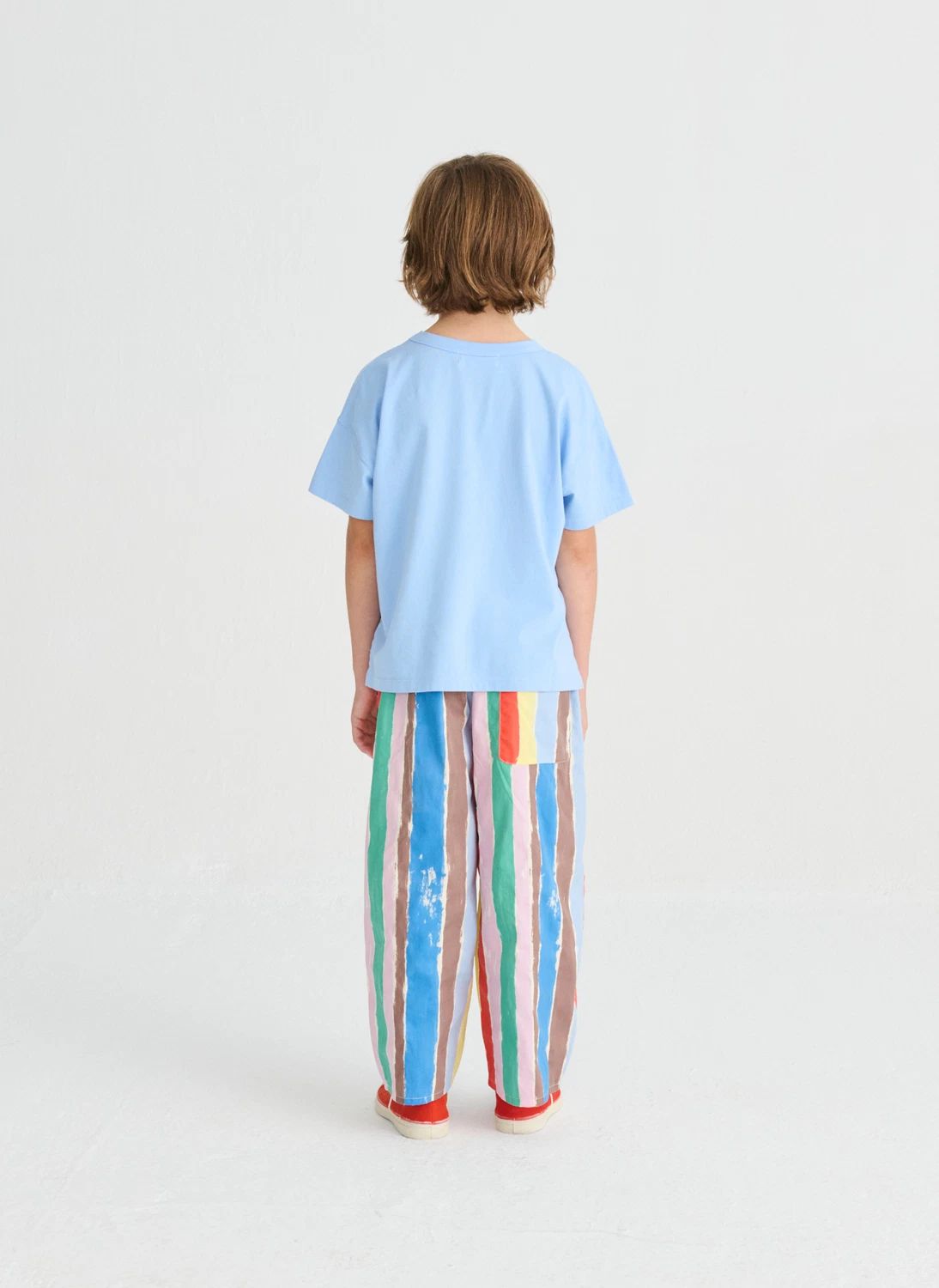 Pantalon Rayé | Bleu- Image produit n°6