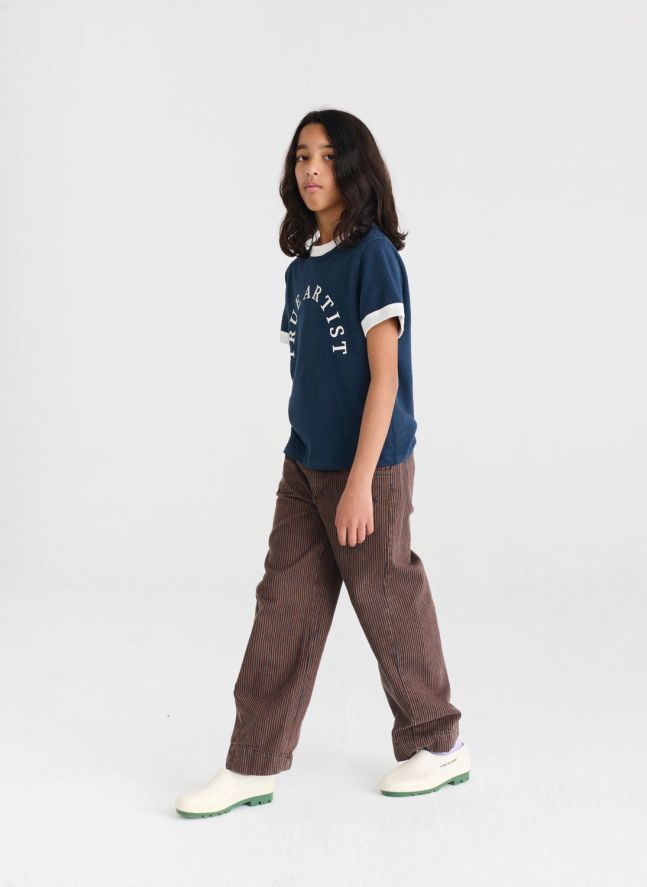 T-shirt N°25 | Bleu foncé