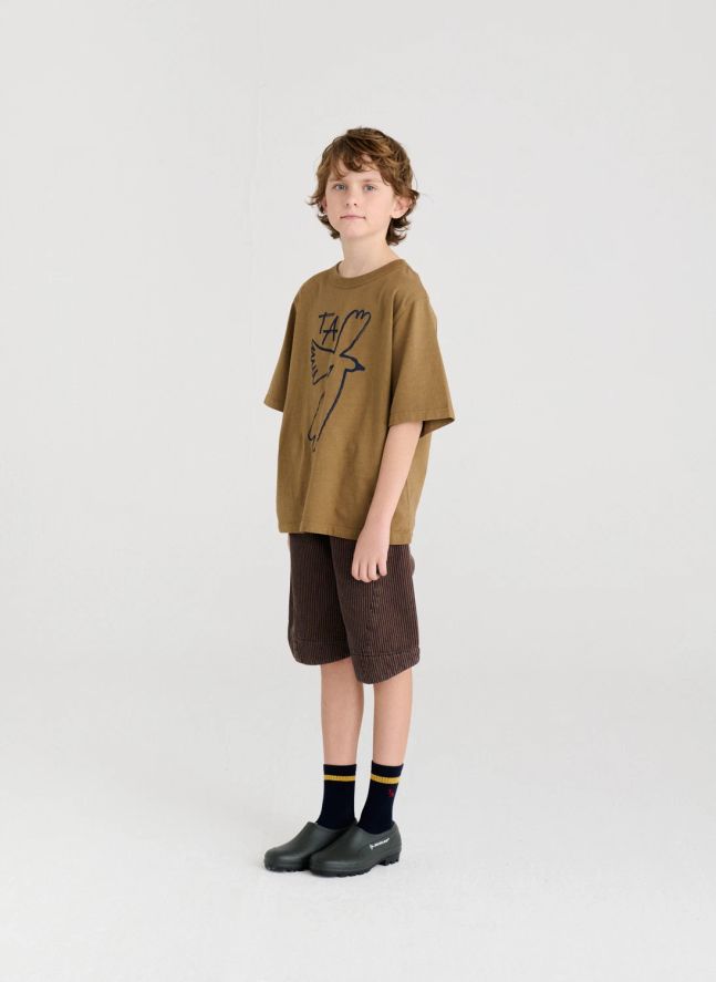 T-shirt N°5 Coton Bio | Marron