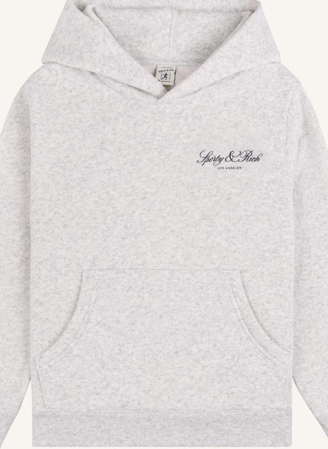 Sweat Zippé Vendome LA | Gris chiné