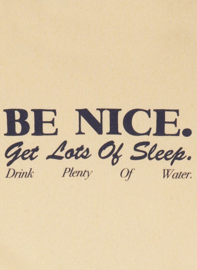 Sweat Be Nice | Jaune pâle