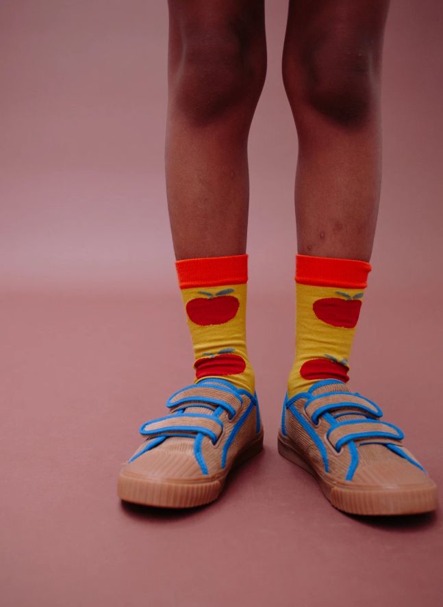 Chaussettes Pommes | Orange