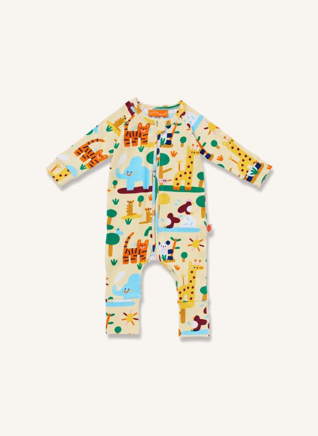 Combinaison Zoo Coton Bio | Avoine