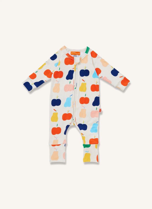 Combinaison Fruits Coton Bio | Ecru