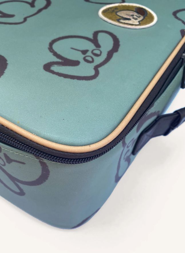 Doggy suitcase | Grey blue