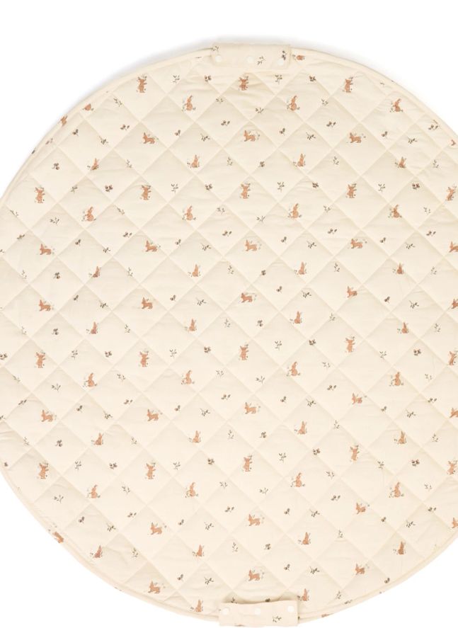 Saco / colchoneta para niños pequeños Noomad - Rabbits | Nude
