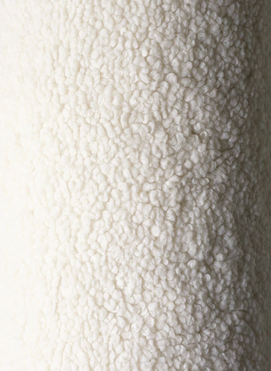 Fauteuil en teddy Bear | Ecru- Image produit n°4