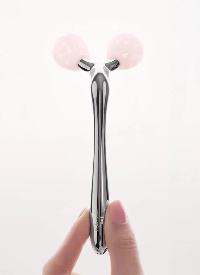 DuoRoller Visage en Quartz Rose 