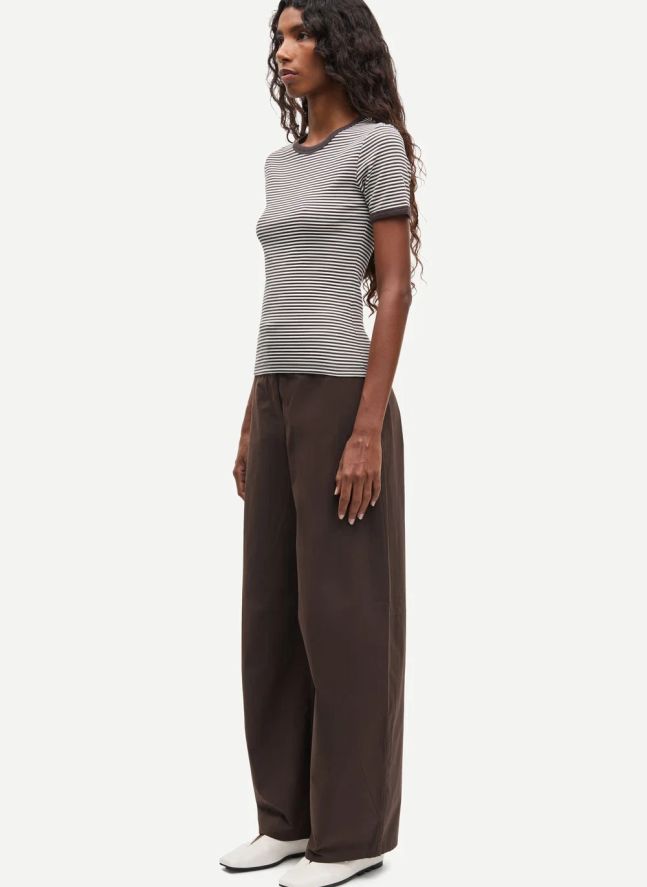 T-shirt Salinas Coton Bio | Marron