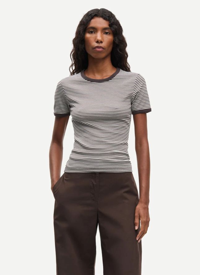 T-shirt Salinas Coton Bio | Marron
