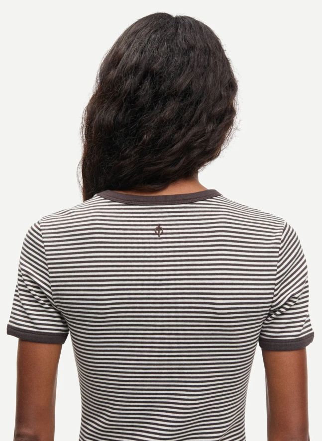 T-shirt Salinas Coton Bio | Marron