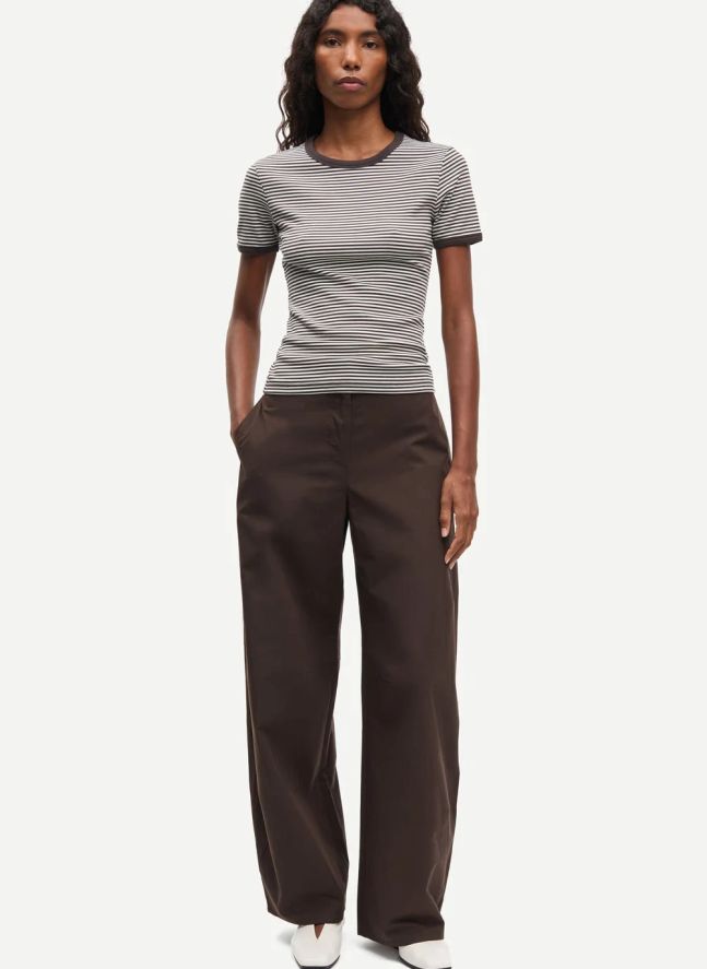 T-shirt Salinas Coton Bio | Marron