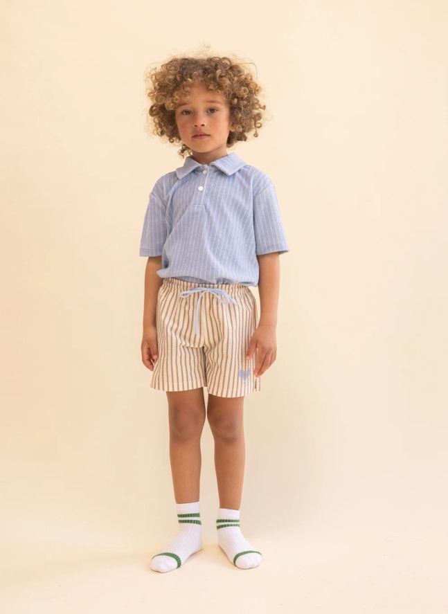 Polo Norh Rayé | Bleu