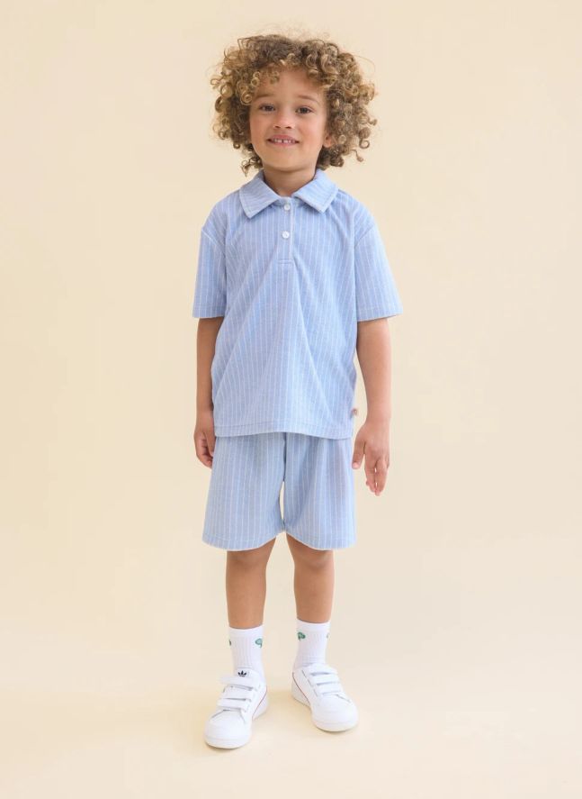 Polo Norh Rayé | Bleu