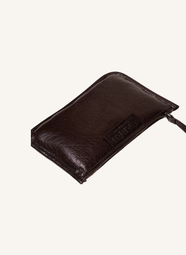 Sac Calella Crossbody Tumbled | Marron foncé