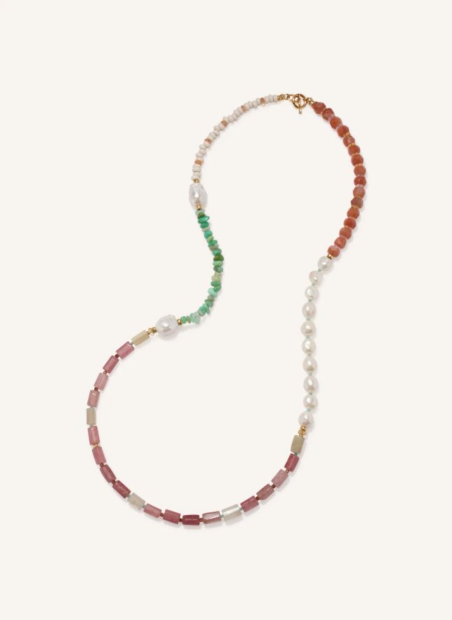 Collier Cabana | Bois de rose