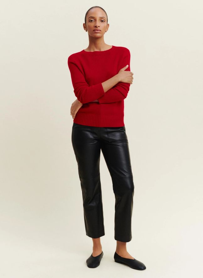Pull Léa Cachemire | Rouge