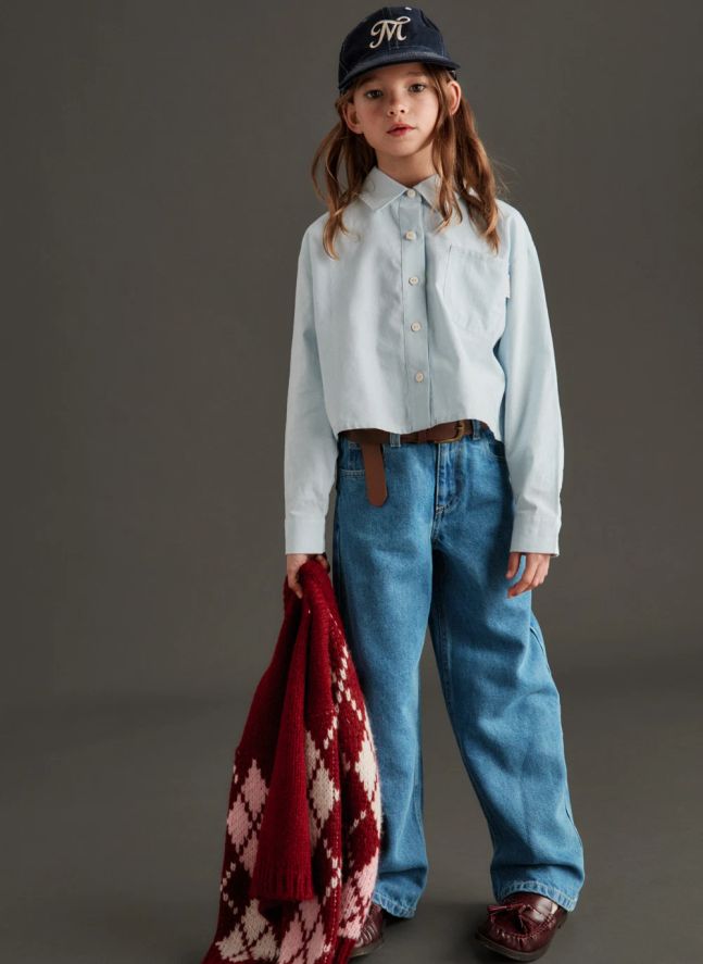 Chemise Juliette Popeline | Bleu Clair