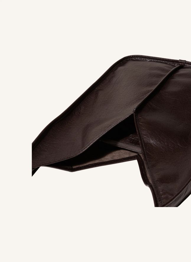 Sac Calella Crossbody Tumbled | Marron foncé