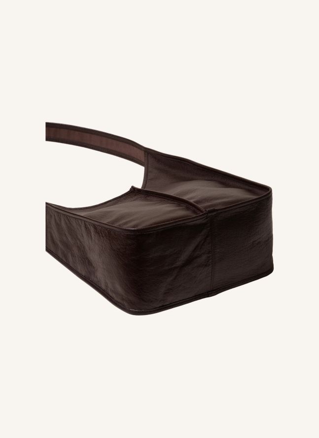 Sac Calella Crossbody Tumbled | Marron foncé