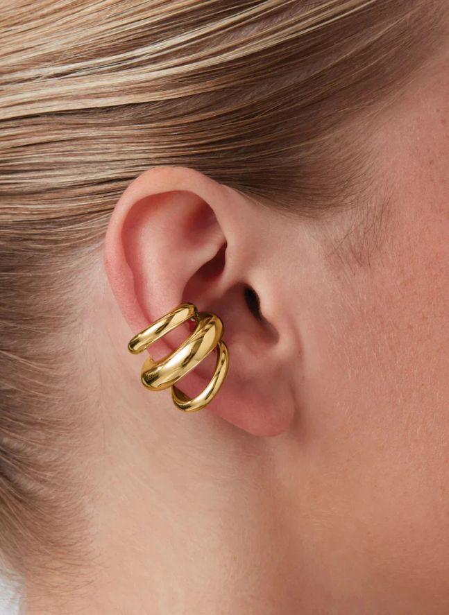 Earcuff Triple Tome | Doré