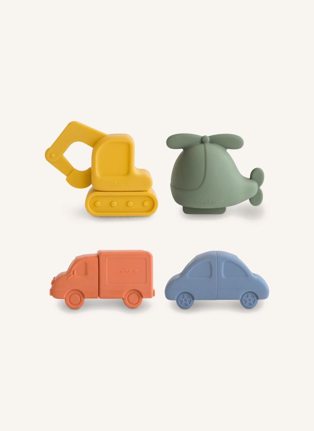 Bath toys Vehicles - Set of 4
