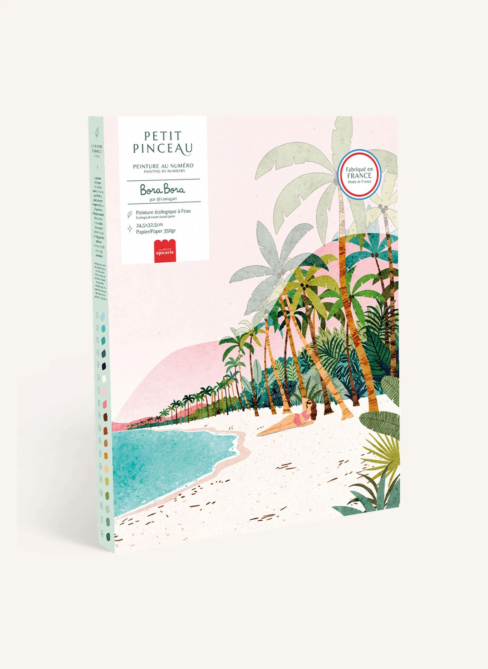 Numbered painting kit - Bora Bora by Tania Garcia- Product image n°0
