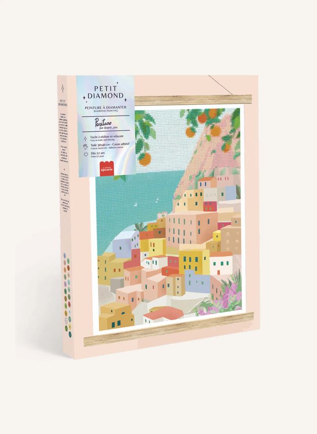 Diamond painting kit - Positano by Petra Lidze
