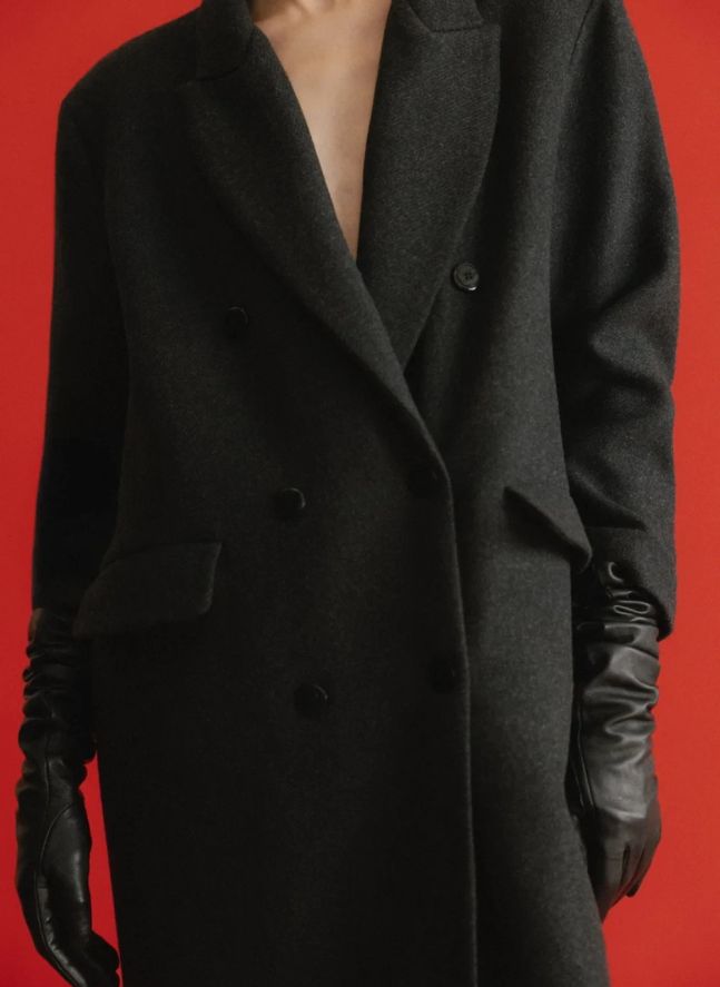 Manteau Elan Laine | Acier