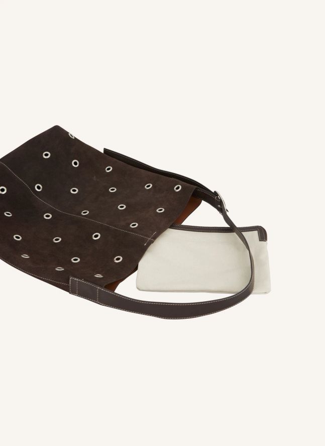 Ellura Mae Buckle Bag | Chocolate