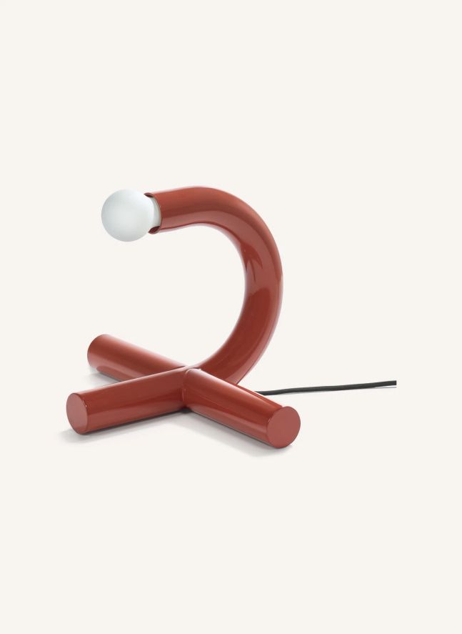 Lampe à poser La Tre | Rouge