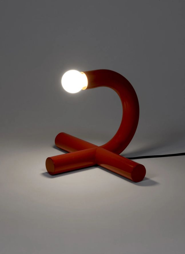Lampe à poser La Tre | Rouge