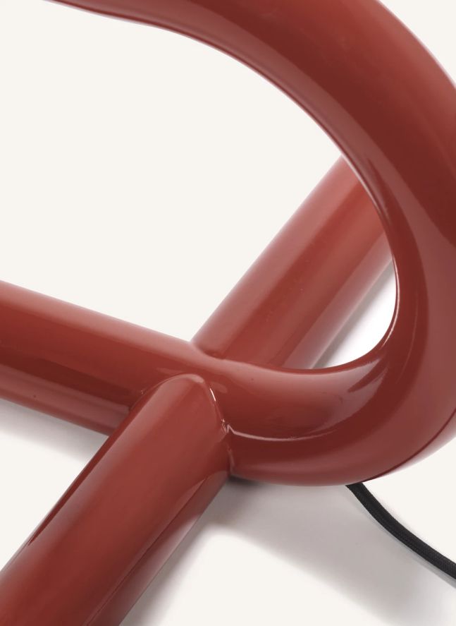 Lampe à poser La Tre | Rouge