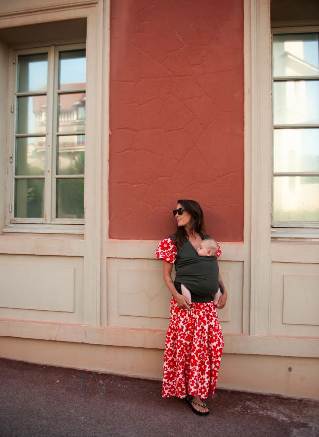 Mochila portabebés Carry&Pack | Verde oliva