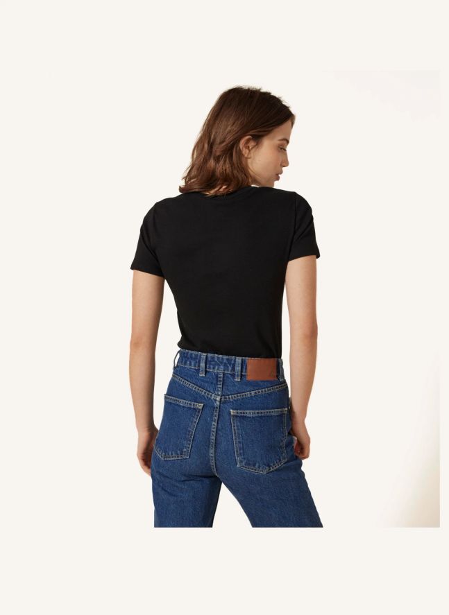 T-shirt l'Iconique - Collection Femme | Noir