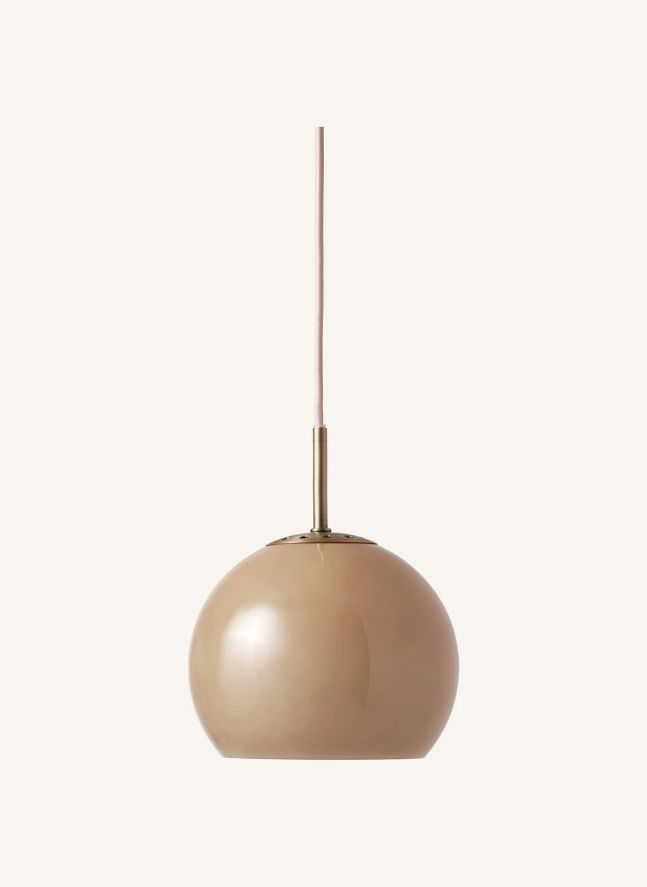 Lámpara colgante de cristal «Ball», de Benny Frandsen | Café