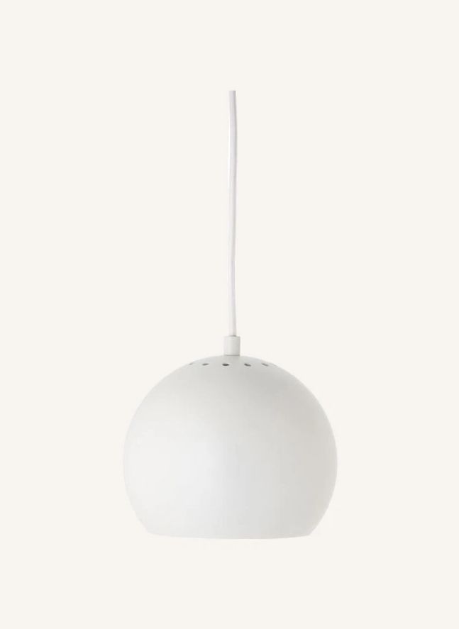 Lámpara colgante «Ball», Benny Frandsen | Blanco