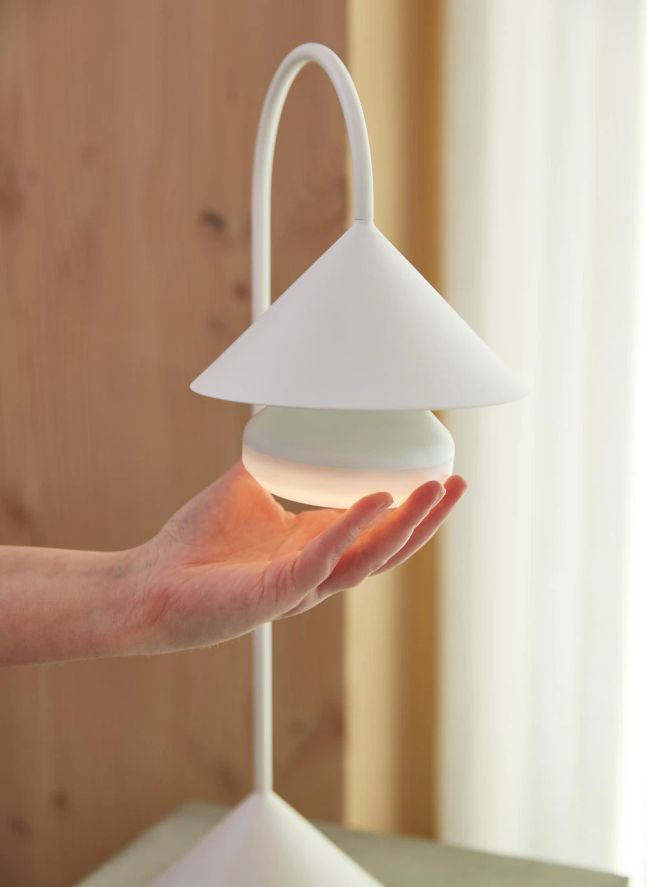 Lampe à poser Grasp, Thomas Albertsen | Blanc