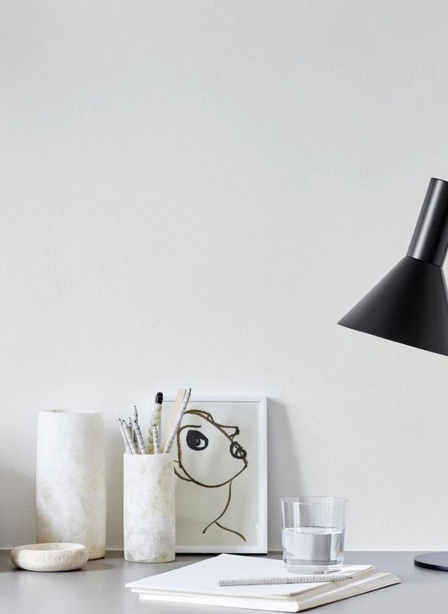Lampe à poser Lyss, Toni Rie | Noir mat
