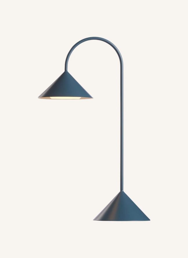 Lampe à poser Grasp, Thomas Albertsen | Bleu pétrole
