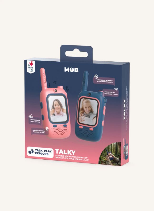 Talkie Walkie vidéo | Bleu marine