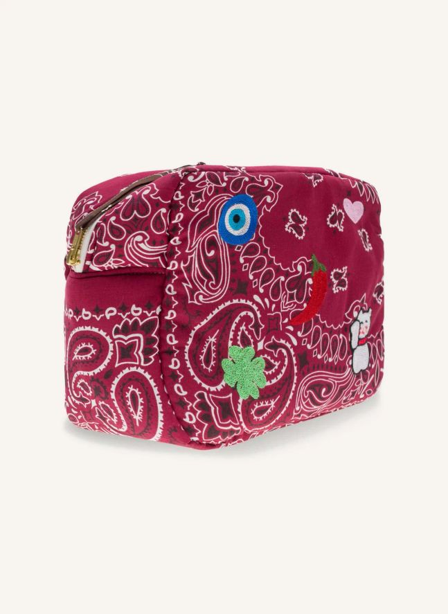 Mini Vanity Multi Emoji Eye Coton | Bordeaux