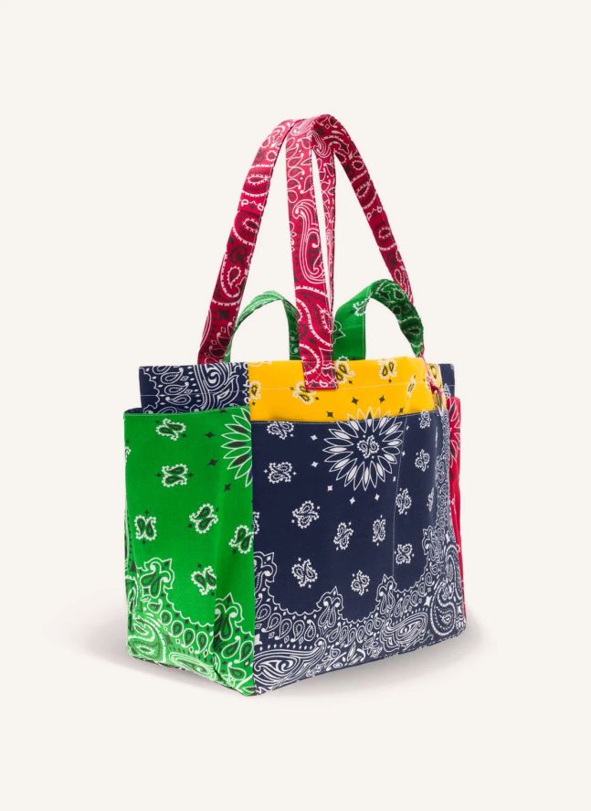 Sac Picnic Coton | Bleu