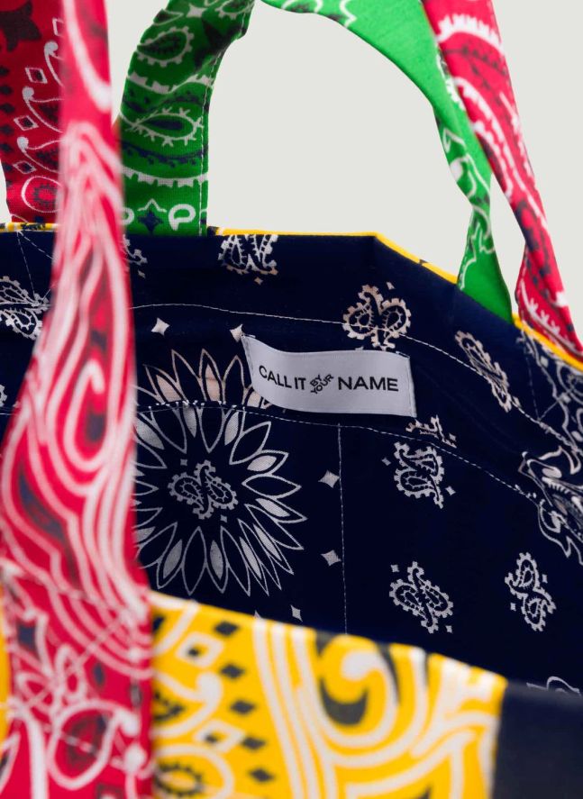 Sac Picnic Coton | Bleu