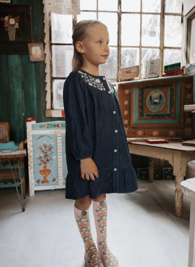 Robe Massilou Denim | Bleu foncé