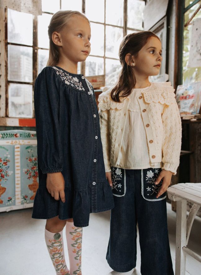Robe Massilou Denim | Bleu foncé
