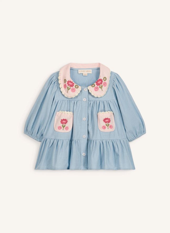 Robe Ysée | Bleu ciel