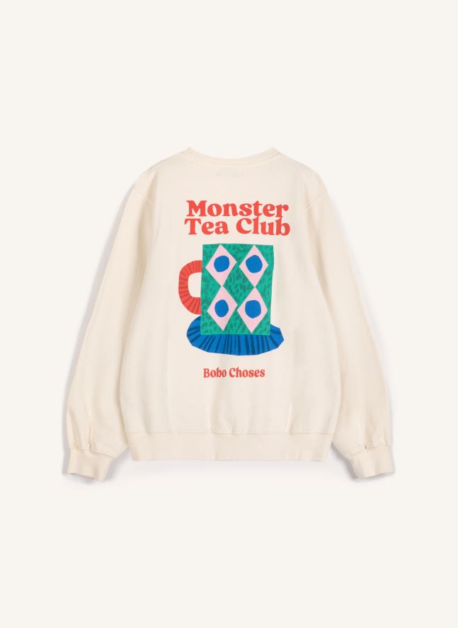 Sweat Monster Mug Coton Bio | Ecru