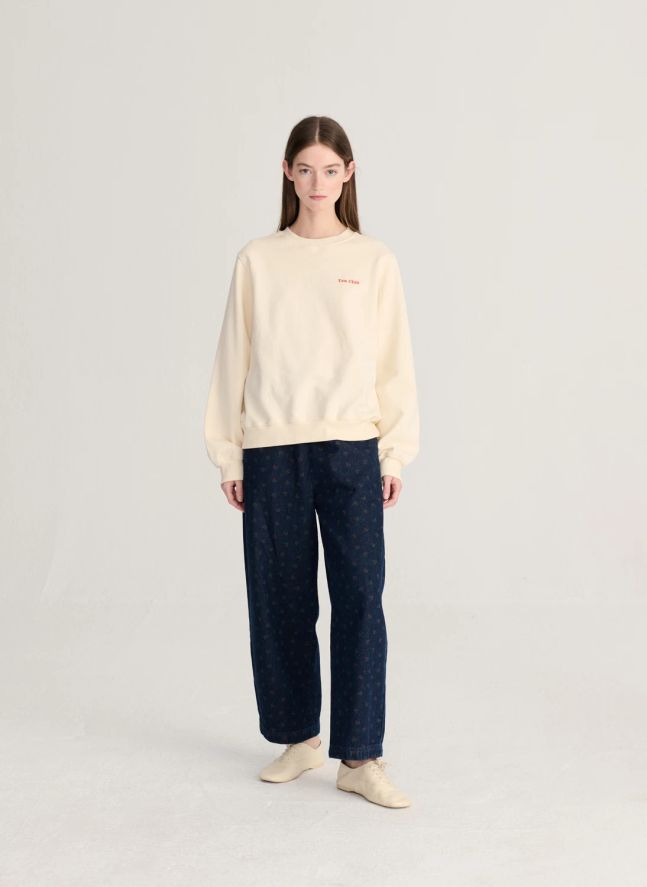 Sweat Monster Mug Coton Bio | Ecru