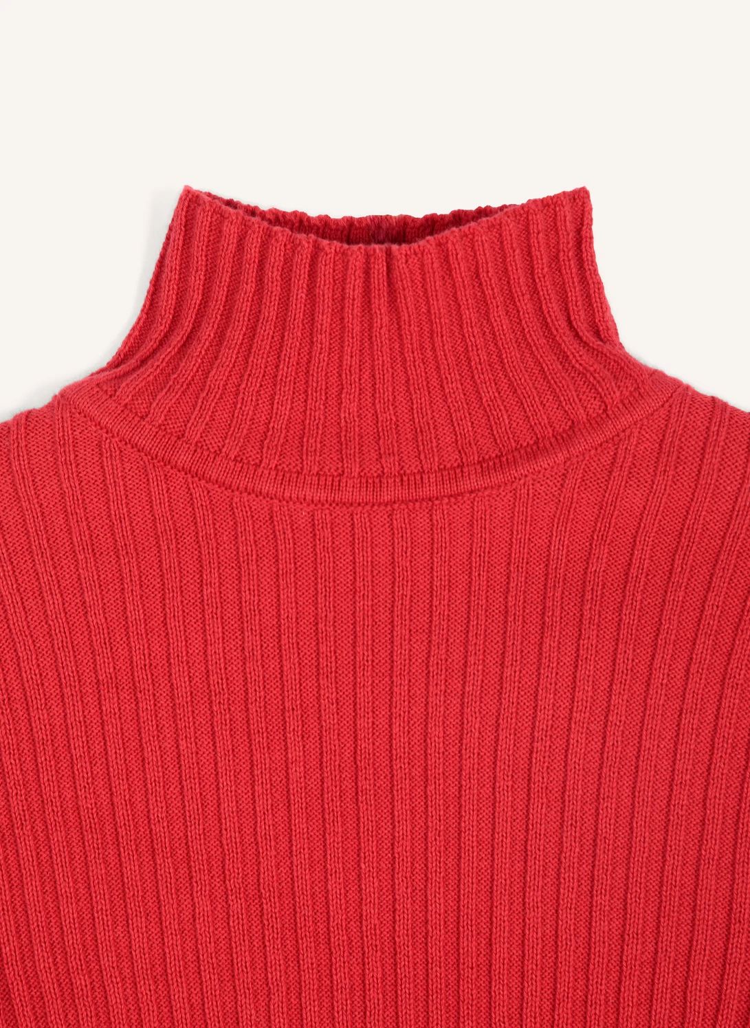 Pull Color Block Coton Bio | Marron- Image produit n°4
